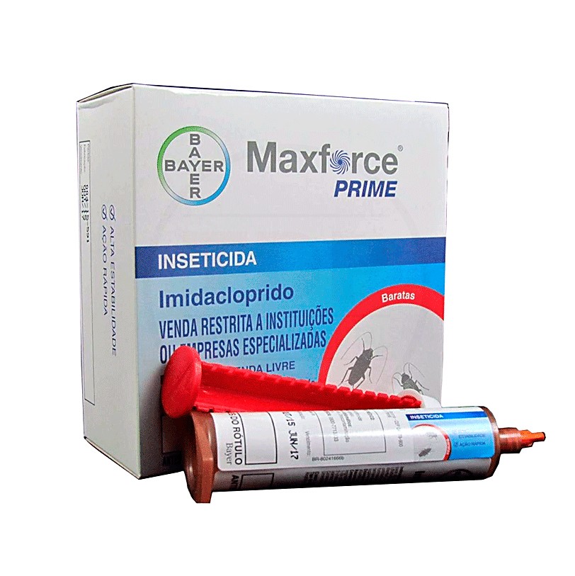 Maxforce Prime Bayer | Caixa c/ 4 Seringas 30g