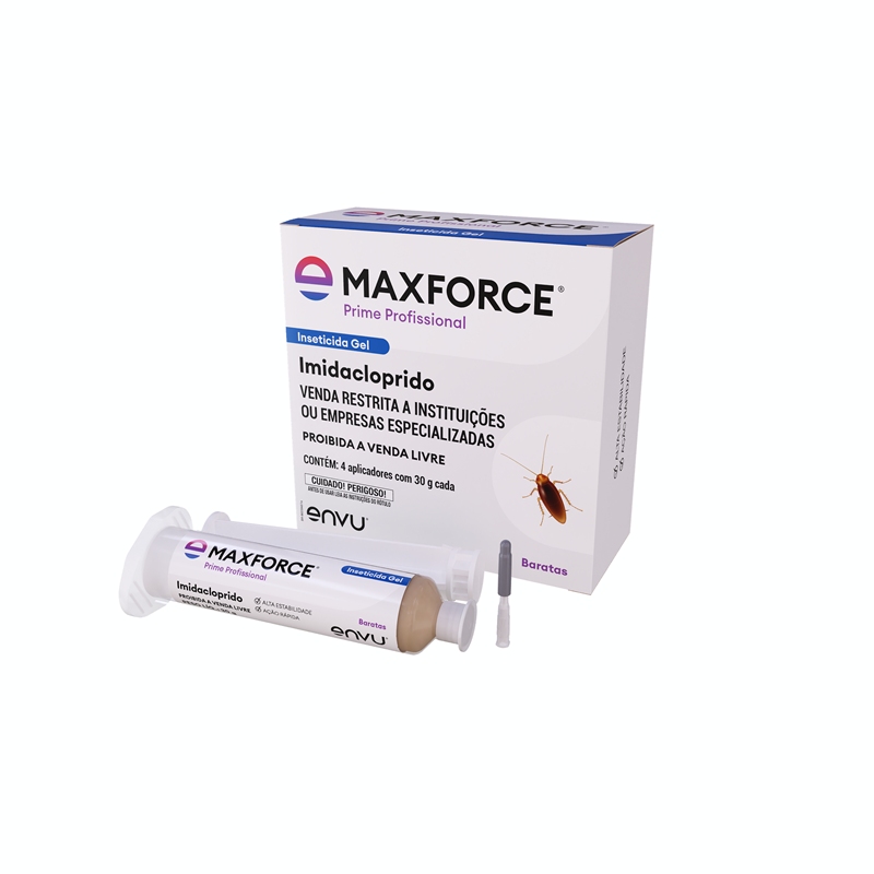 MAXFORCE PRIME ENVU | Caixa c/ 4 Seringas 30g