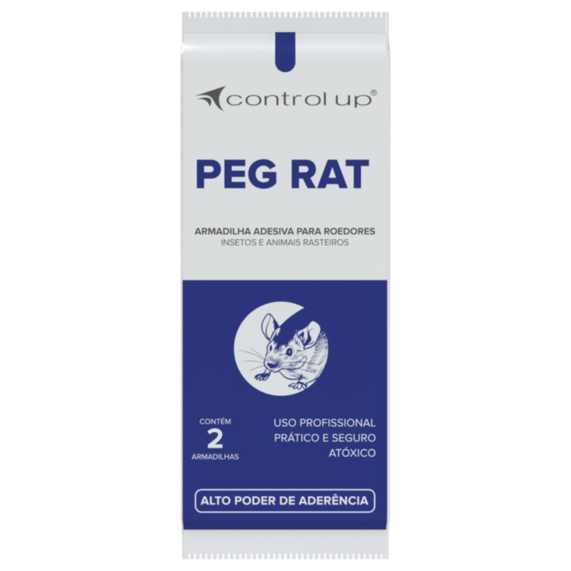 PEG RAT | CONTROL UP |EMBALAGEM COM 2 UND