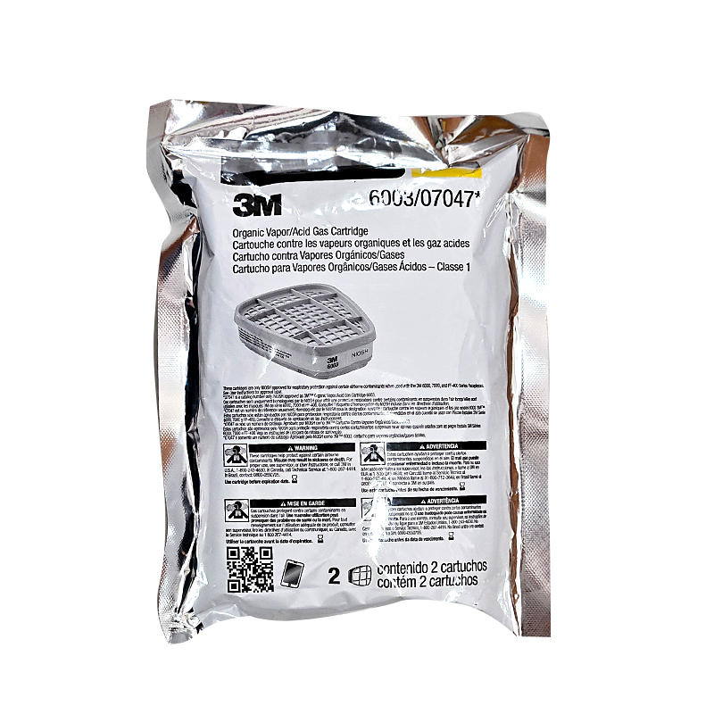Kit 2 Filtros Cartucho Para Respirador 3M