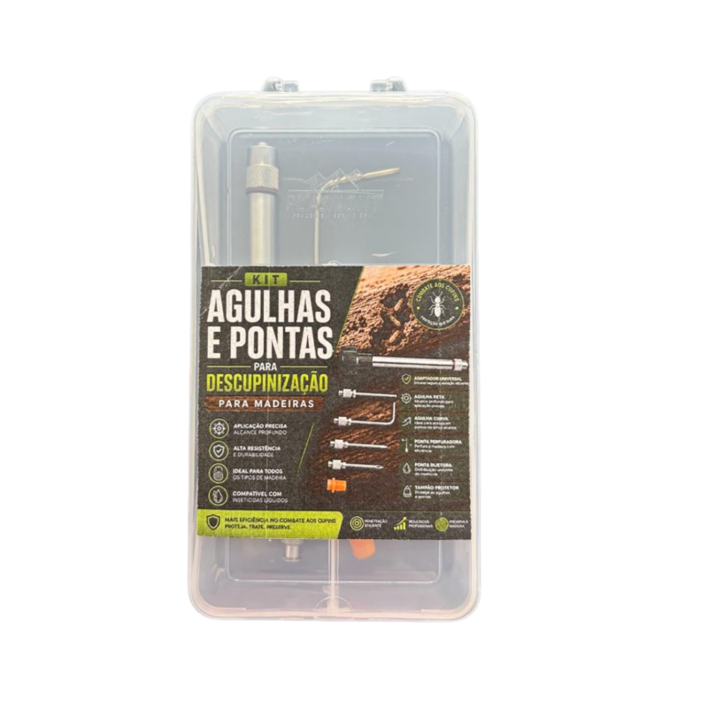 KIT AGULHAS DESCUPINIZAÇÃO – NOVIDADE