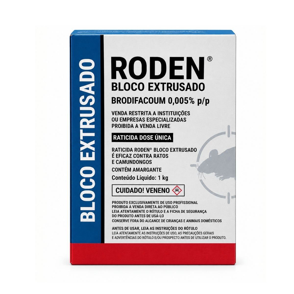 Roden Bloco Extrusado – 1 kg