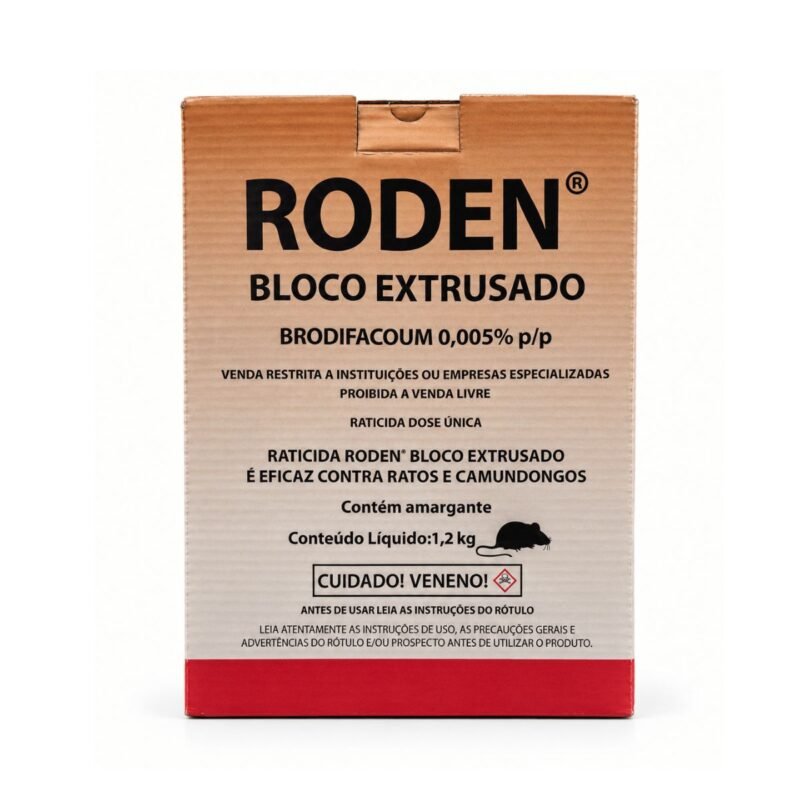 Roden Mini Bloco Extrusado 1.2 kg