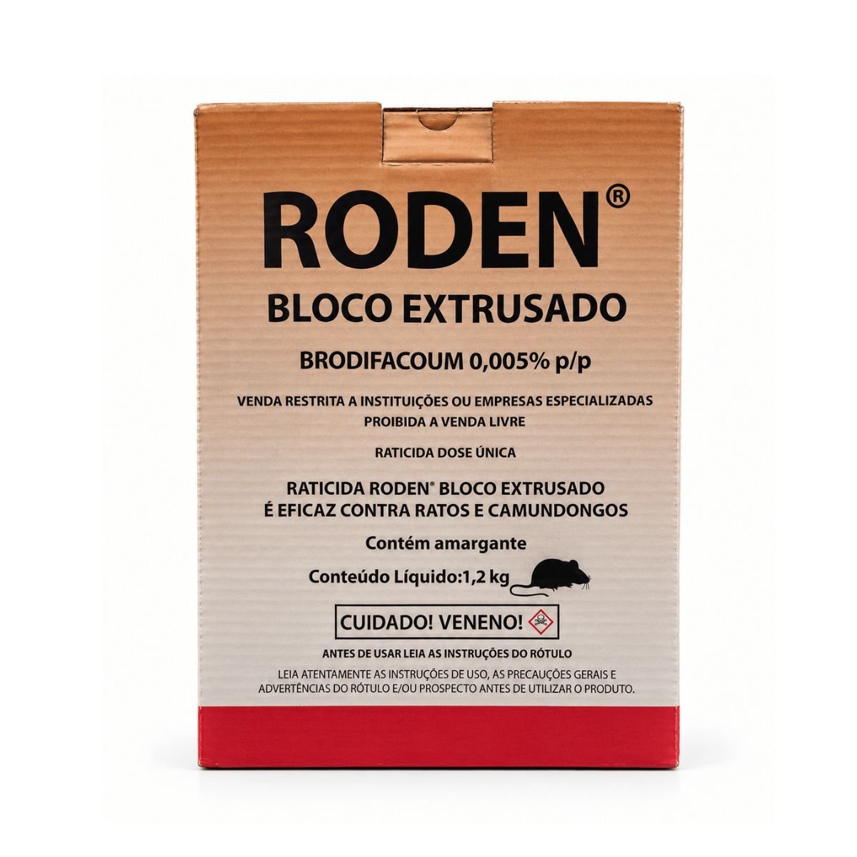 Roden Mini Bloco Extrusado 1.2 kg
